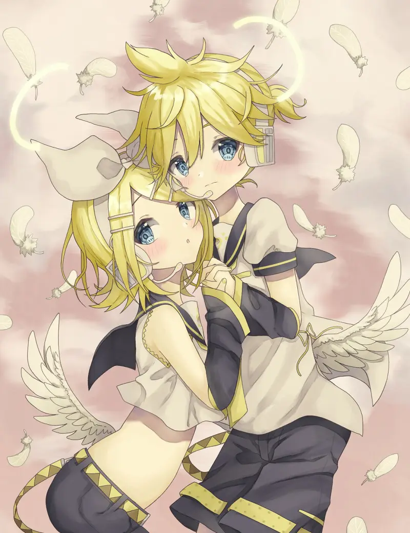 M站美图,VOCALOID,镜音连,正太