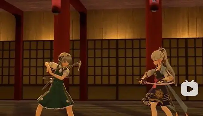 （原神&东方MMD）魂魄妖梦VS神里绫华