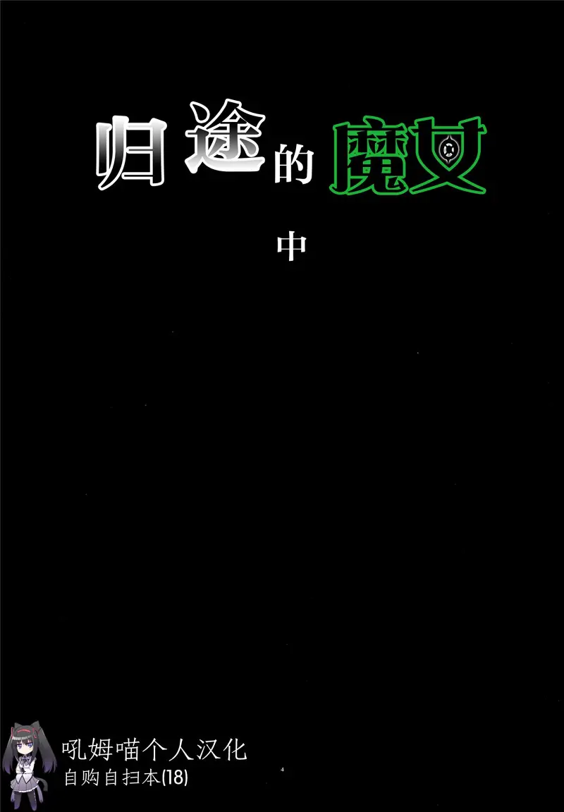 魔法少女小圆,同人,漫画,归途的魔女