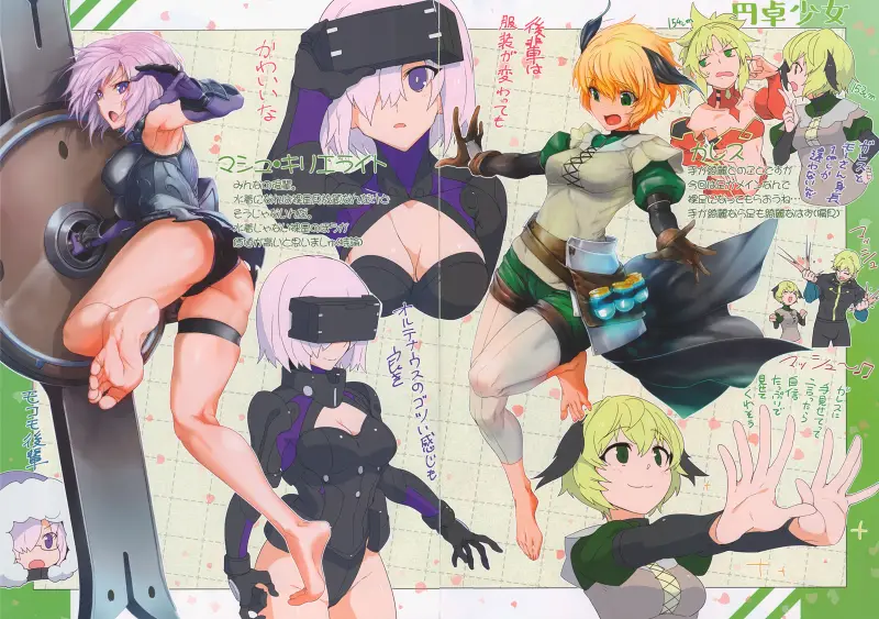 Fate,FGO,型月,鳥茶丸,足控