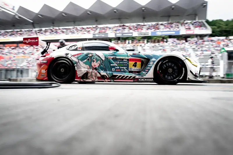 SuperGT,fightgsr,赛车,初音未来,今日高血压
