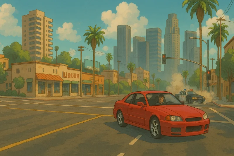 日常穿梭于LA