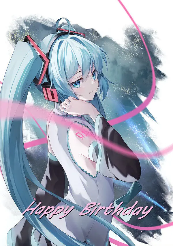 M站美图,初音未来,美图,初音未来15周年