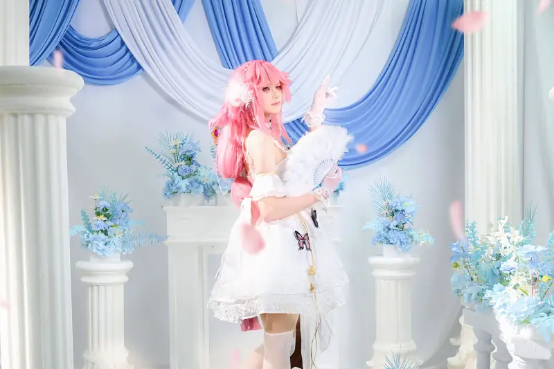 原神,原神COS,八重神子COS,花嫁