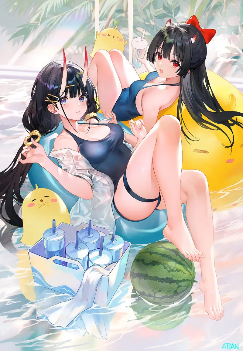 M站美图,画作,原子弹,ATDAN