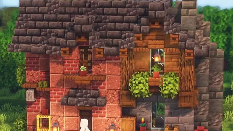 温馨的砖砌小屋