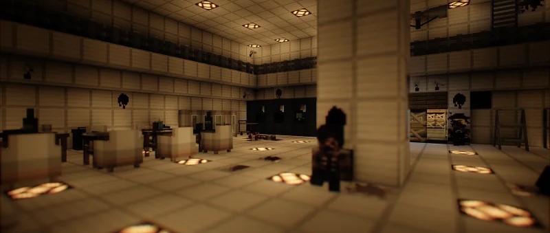 Minecraft丧尸末日场景展示「休息区」