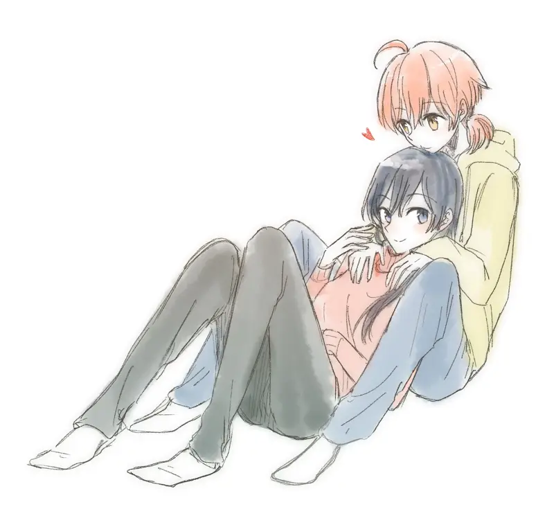 终将成为你,やがて君になる,小糸侑,七海灯子,佐伯沙弥香,百合,动漫壁纸,动漫美图,美图,壁纸,绘画,插画,PIXIV,画师推荐,二次元美图,二次元壁纸