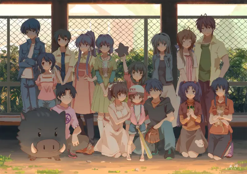 M站美图,CLANNAD