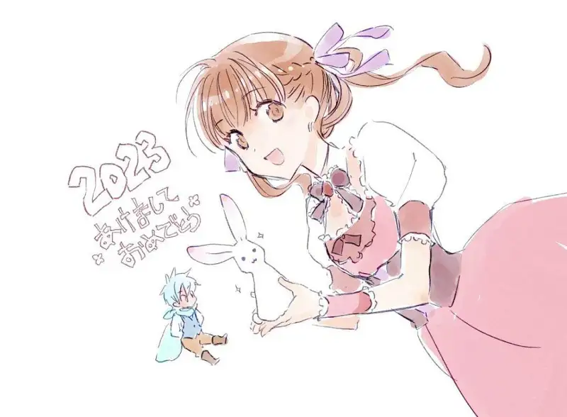 动漫,漫画,M站美图,新年贺图