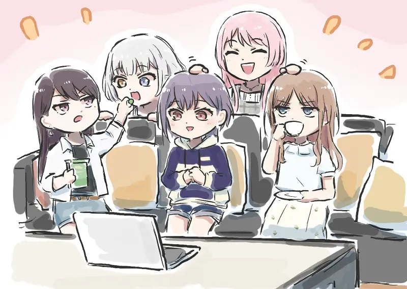 BANGDREAM,AveMujica,邦邦,MYGO,MyGO,漫画,绘画,搞笑,插画,推特,画师推荐