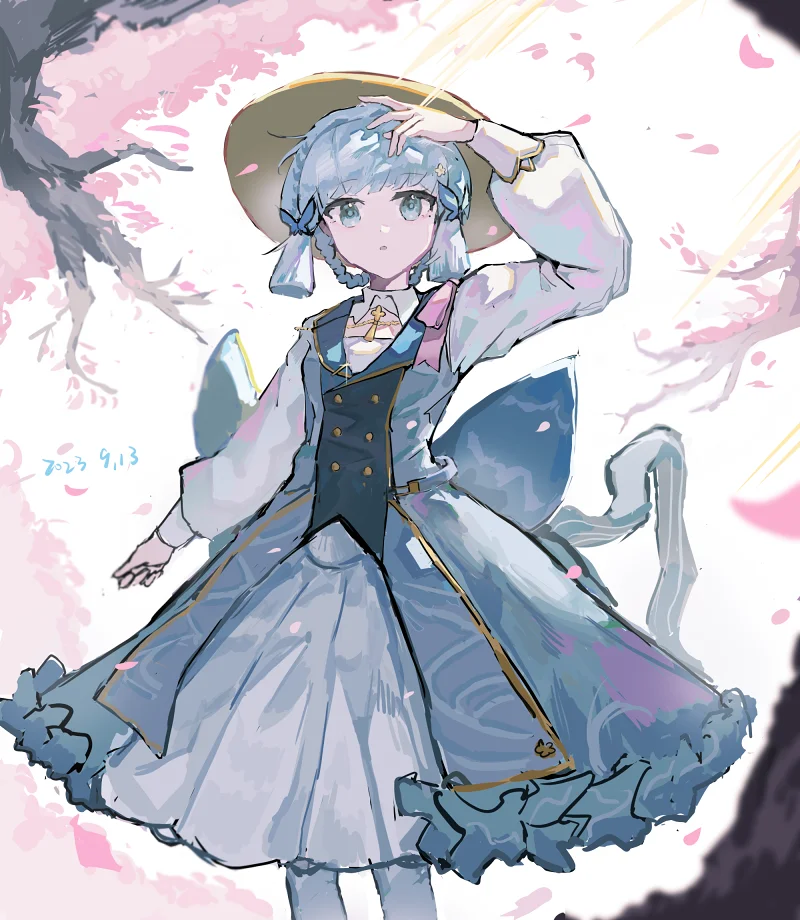 绘画创作,原神,神里绫华