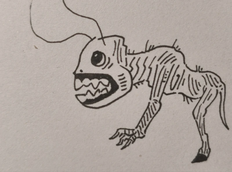 狼,站立