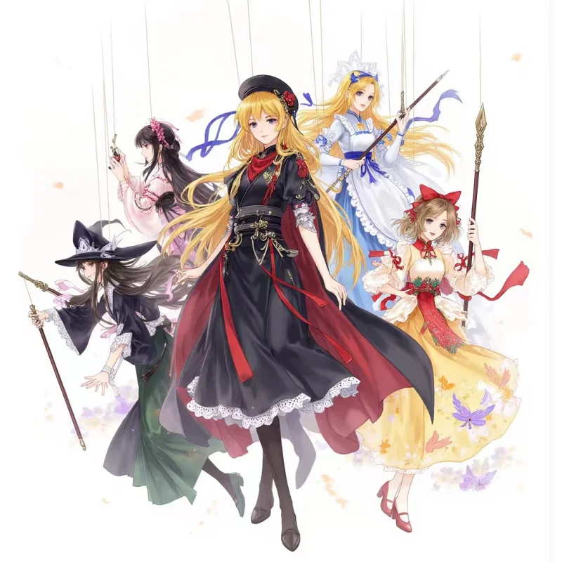 东方,东方project,东方mmd,爱丽丝玛格特罗依德,爱丽丝,自设,AI,ai创作