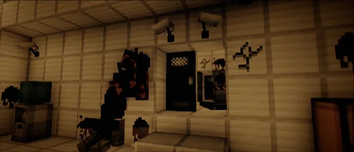 Minecraft丧尸末日场景展示「休息区」 Minecraft丧尸末日场景展示「休息区」