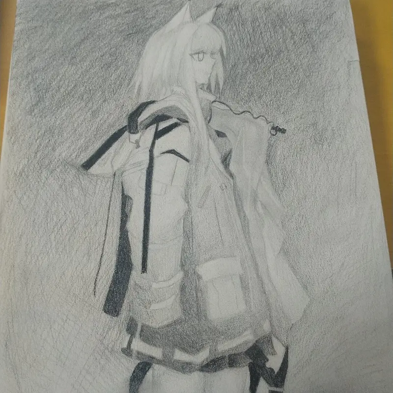 绘画创作,明日方舟