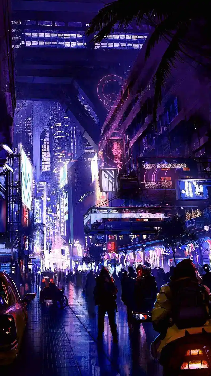 M站美图,壁纸,未来,赛博朋克