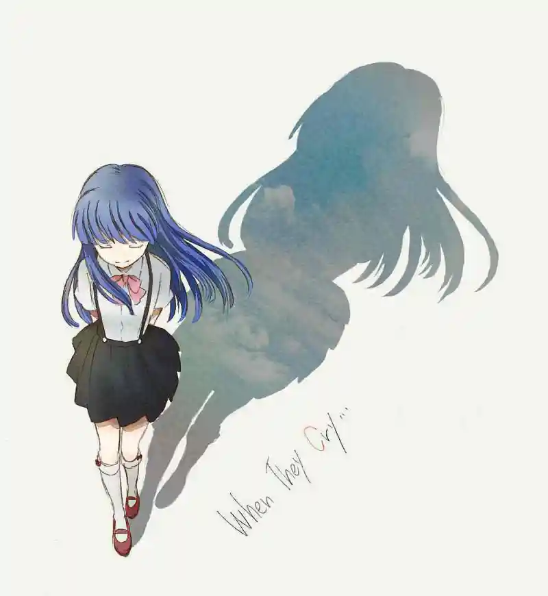 M站美图,寒蝉鸣泣之时,古手梨花