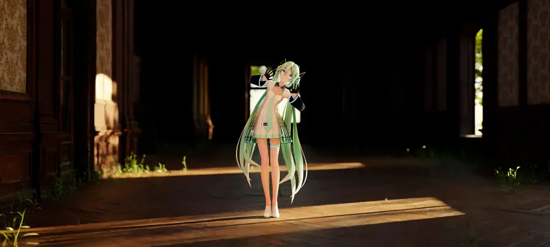 【初音未来18th生贺/cycles/4k60FPS/】おじゃま虫