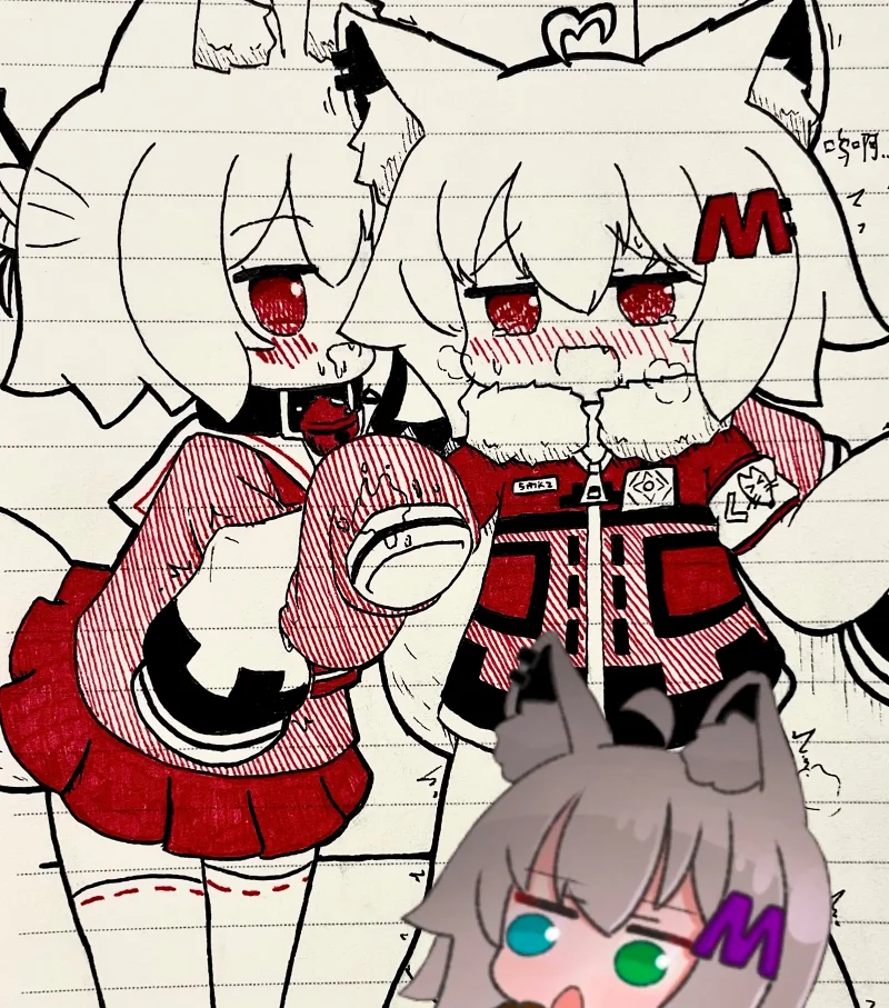 シモカゼちゃん,ケモミミちゃん,绘画创作