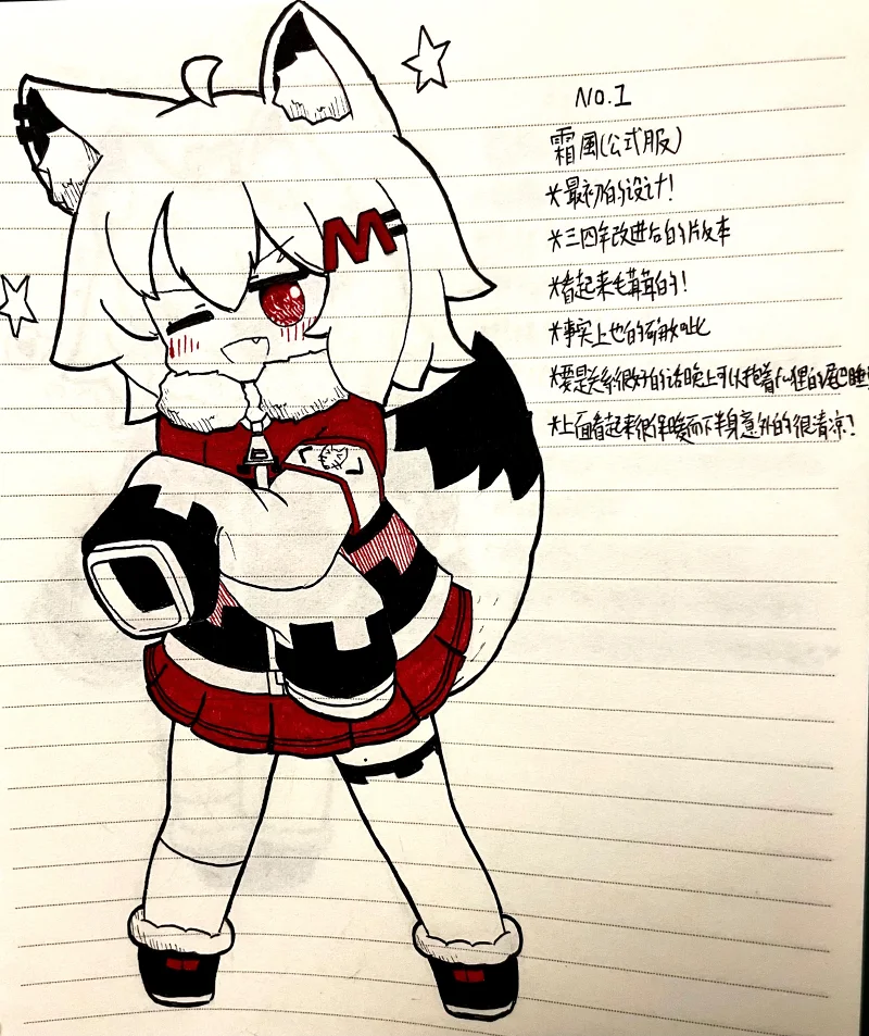 シモカゼちゃん,绘画创作