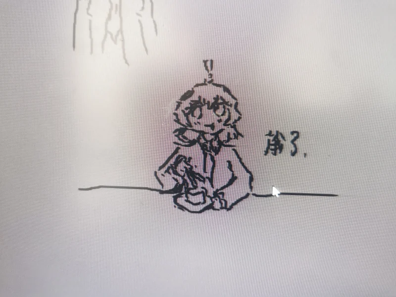 日常,摸鱼,一次性发完,OC,绘画