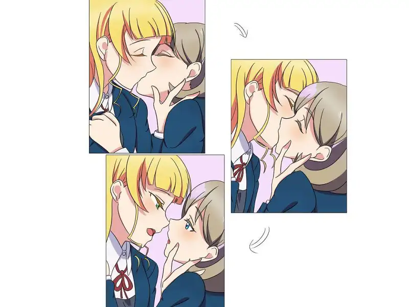 M站美图,PIXIV,百合贴贴