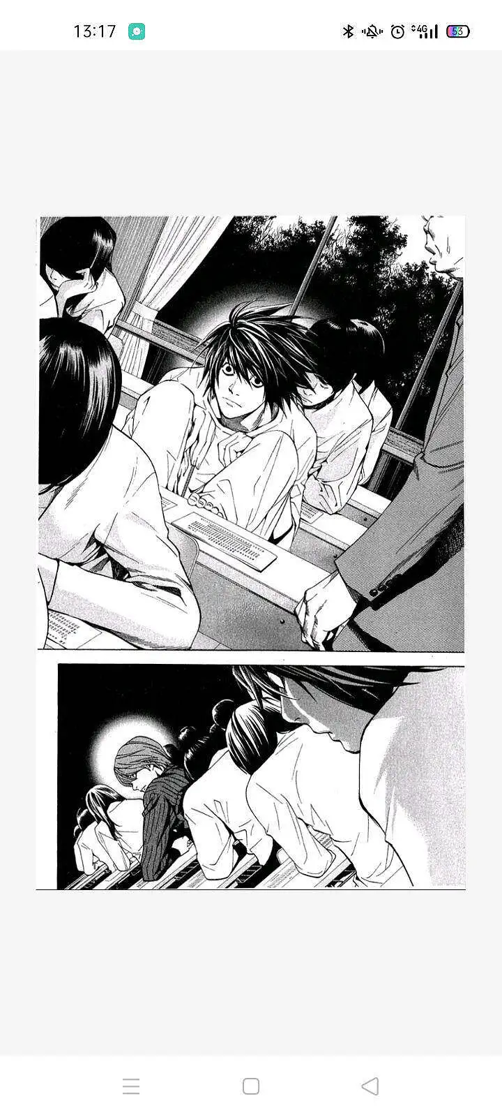闲聊茶馆,漫画,死亡笔记