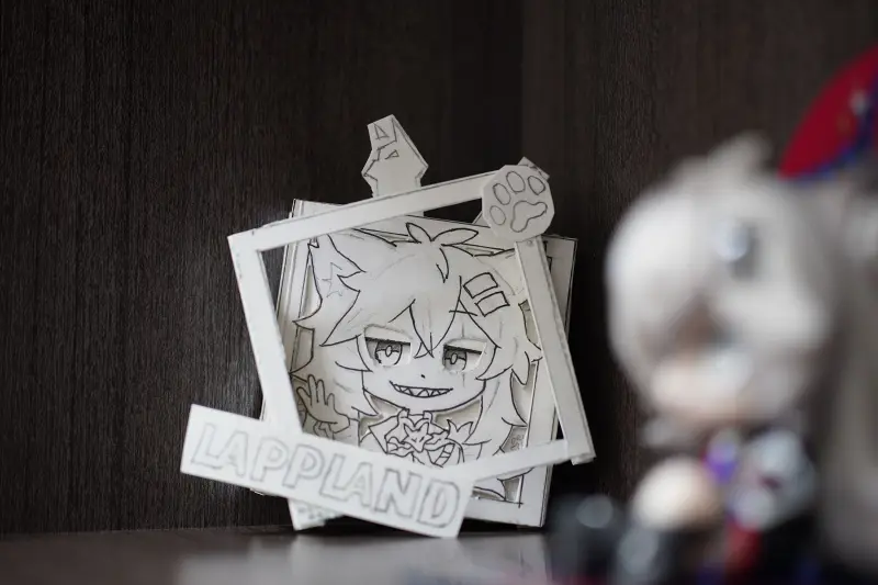 搓一只会wink的小拉~