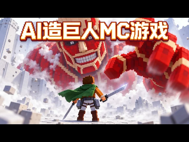 【中配】太炸裂了: Claude帮我做了一款进击的巨人联名我的世界游戏 - Nick Saraev 