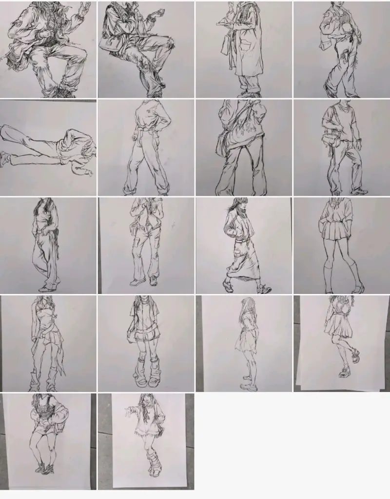 速写,手绘,绘画