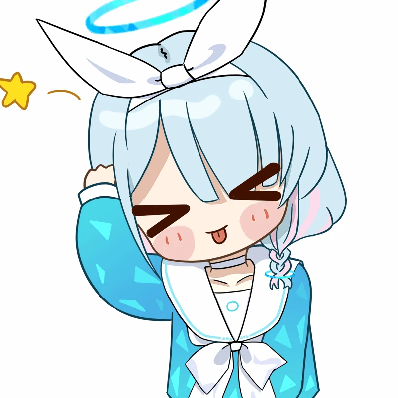 蓝色恶魔的卖萌