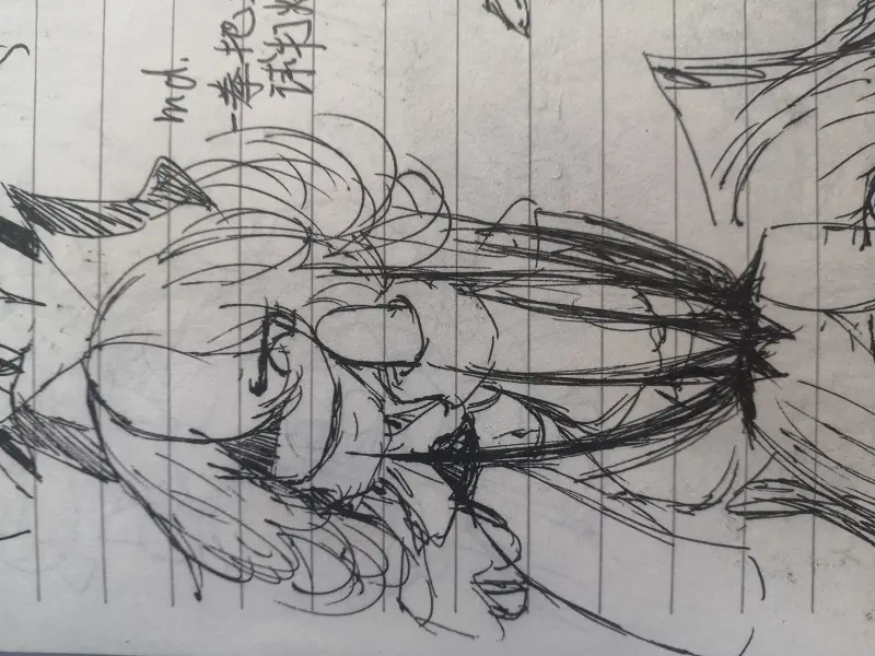 东方,摸鱼,绘画
