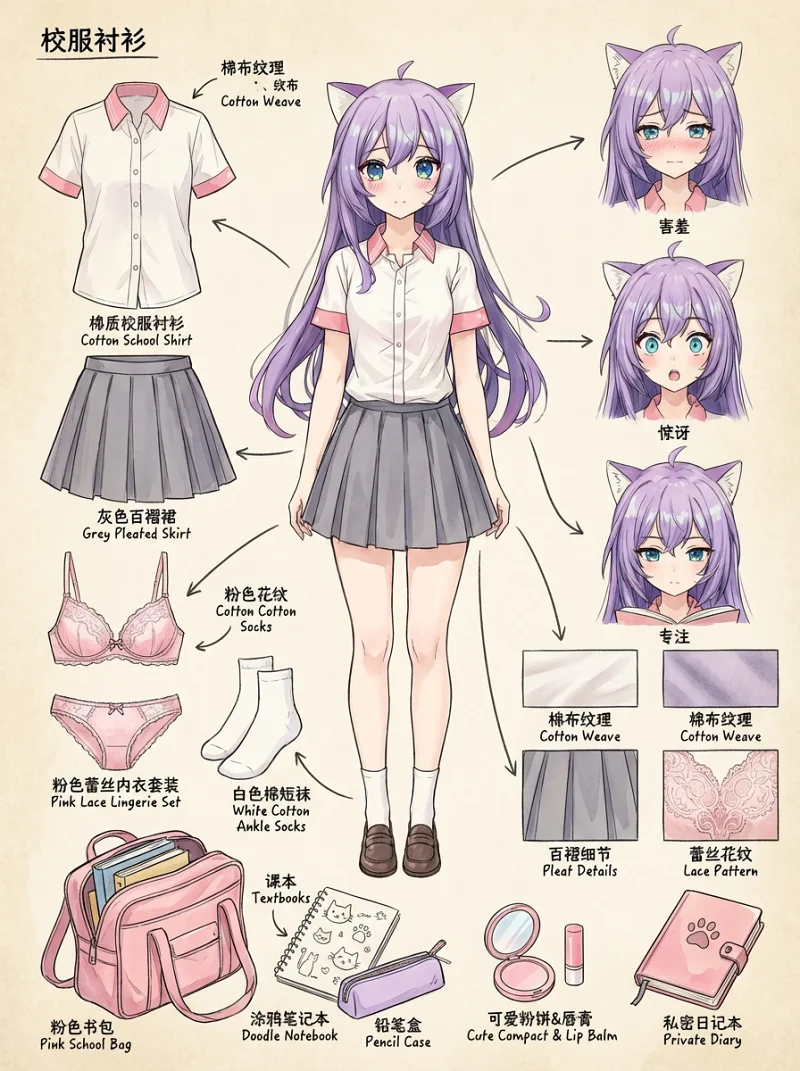 焚决,ai提示词,喵小奈