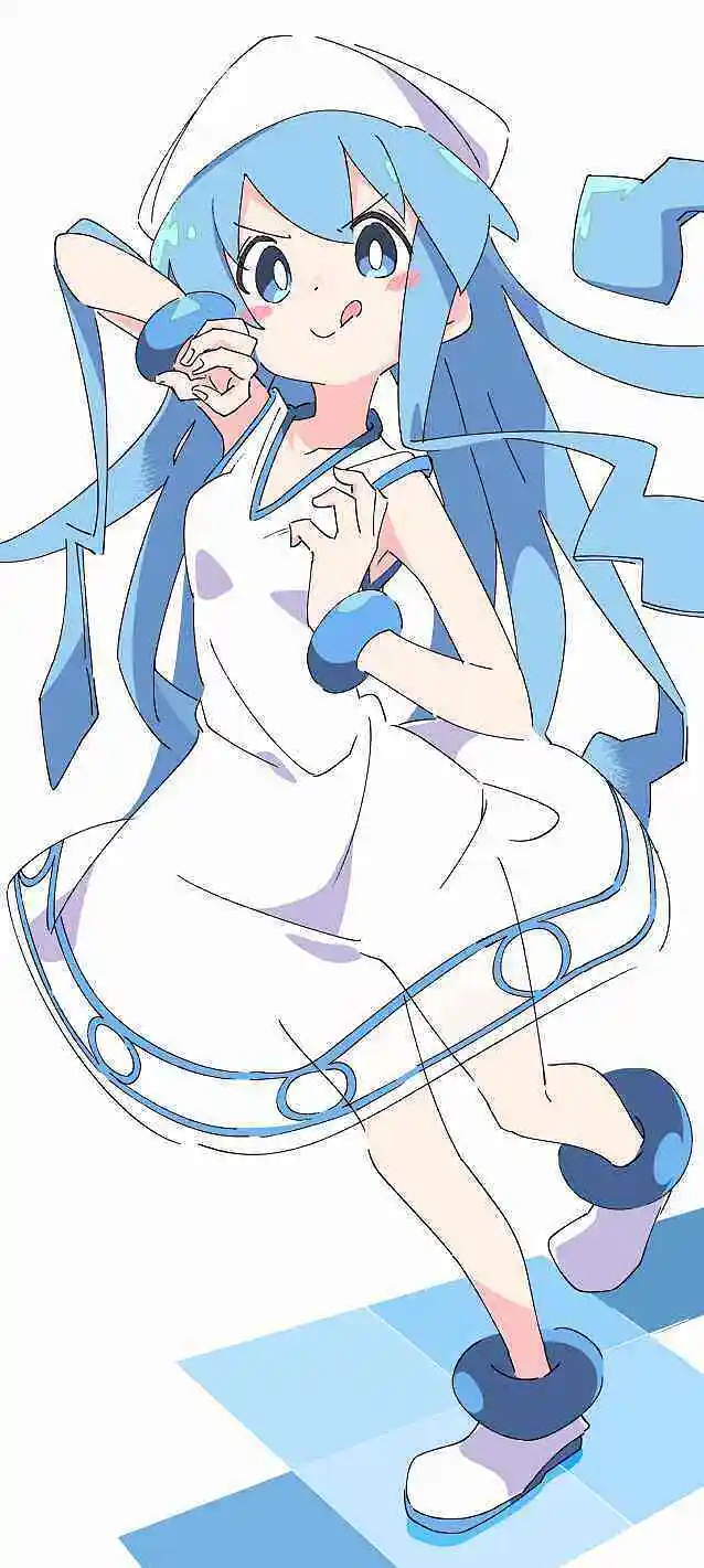 M站美图,动漫,美图,乌贼娘