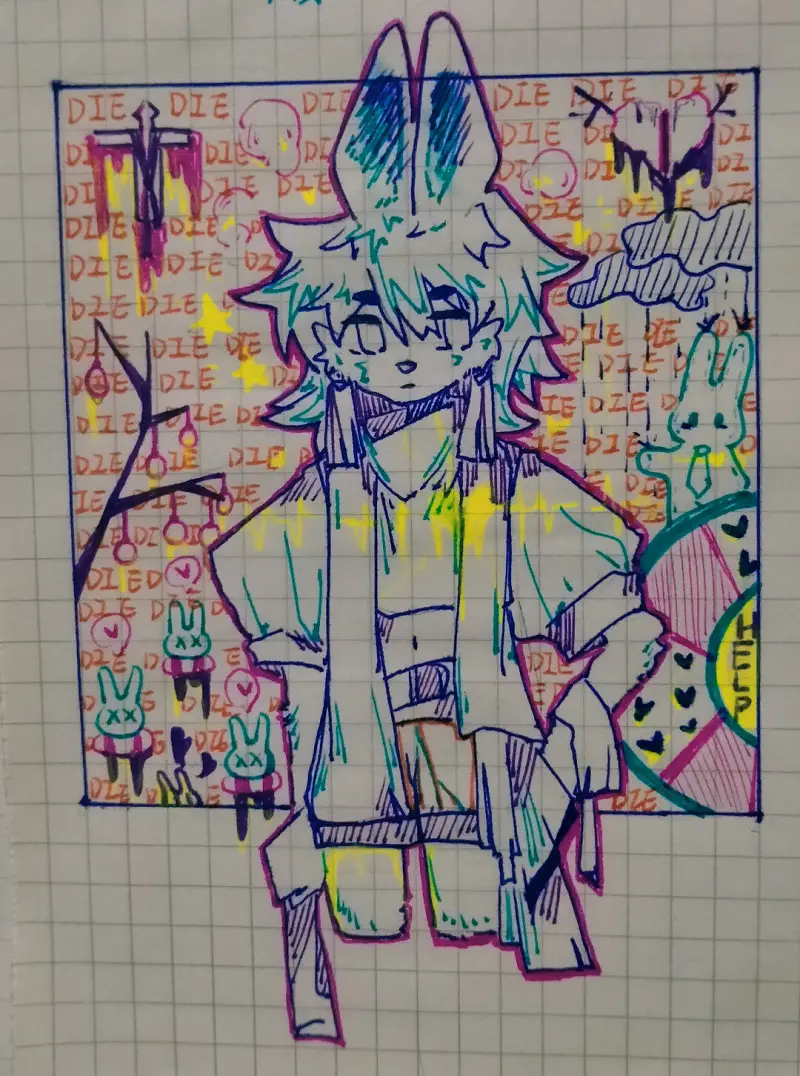 绘画创作,OC,拟人化,福瑞
