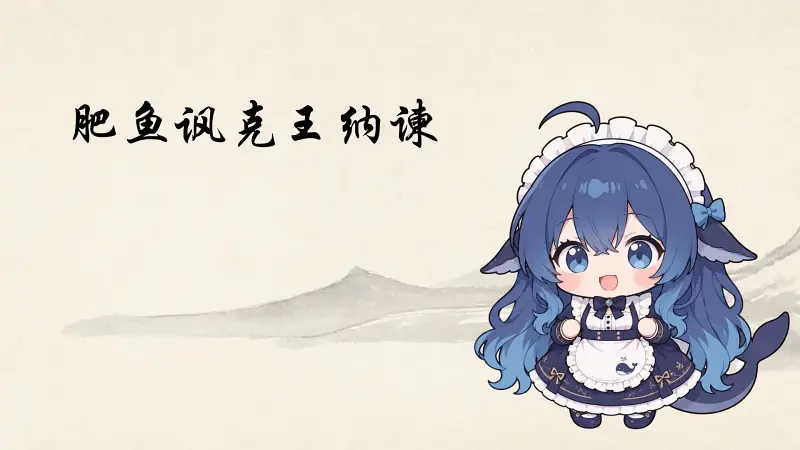 《肥鱼讽克王纳谏》