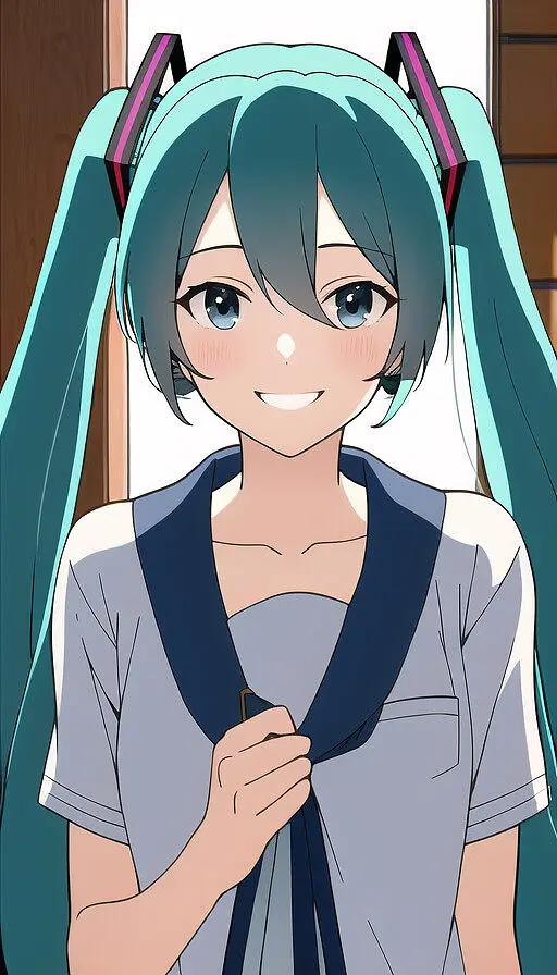 M站美图,初音未来,VOCALOID,NOVELAI