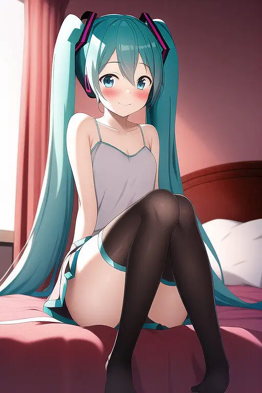 M站美图,初音未来,VOCALOID,NOVELAI