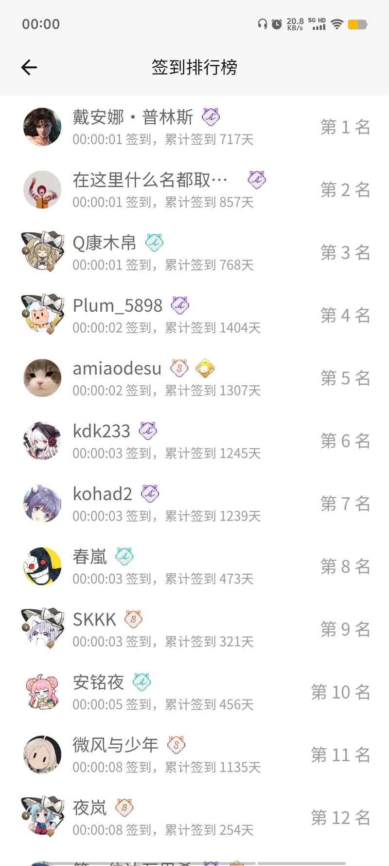 【签到】