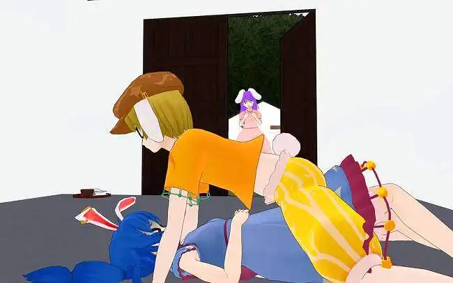【第11回东方NICO童祭Ex】脱兔 #２ 越狱兔【东方MMD中文字幕】