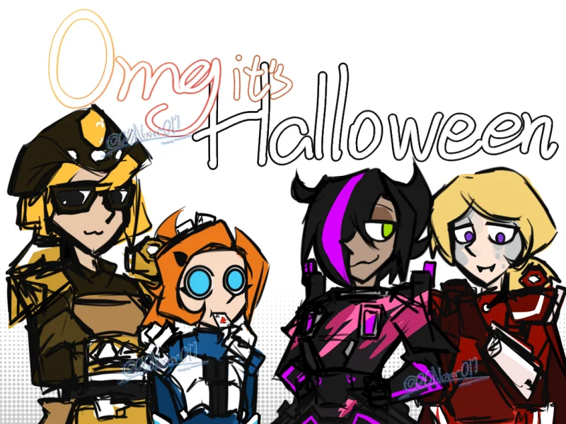 omg it's halloween