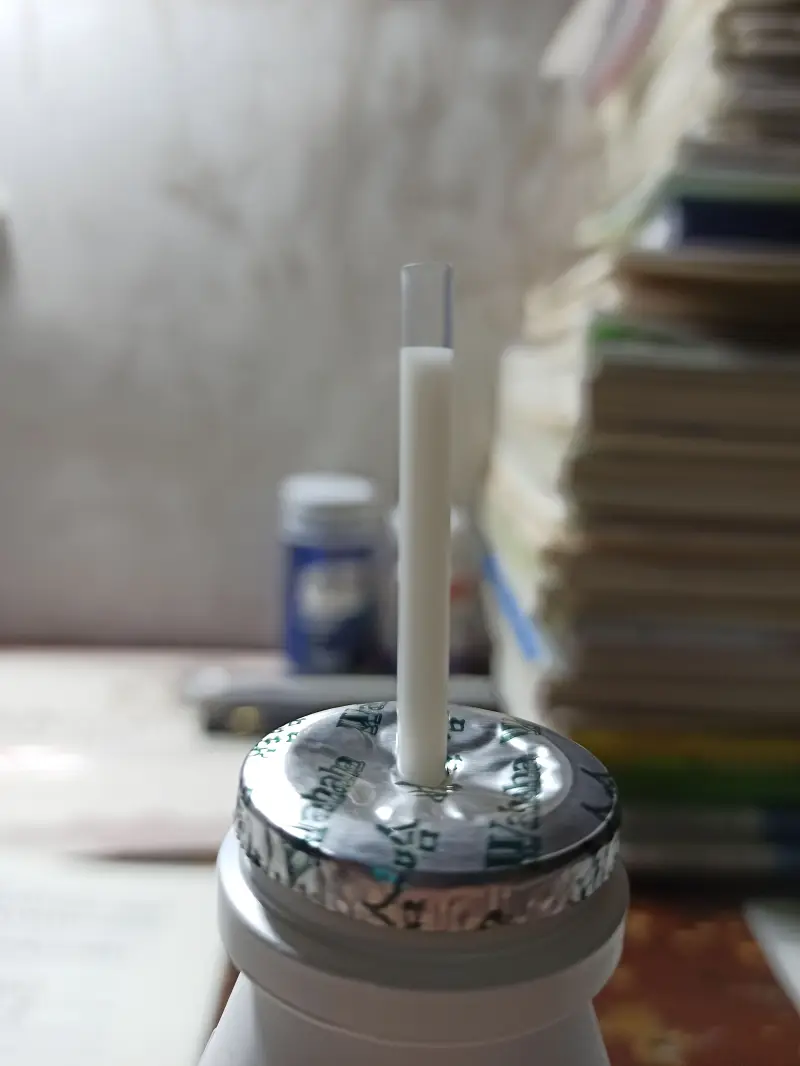 喝奶喝出气密性（