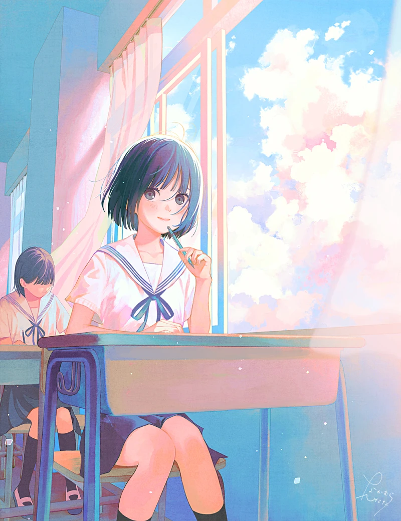 pixiv,二次元,绘画,壁纸,美少女