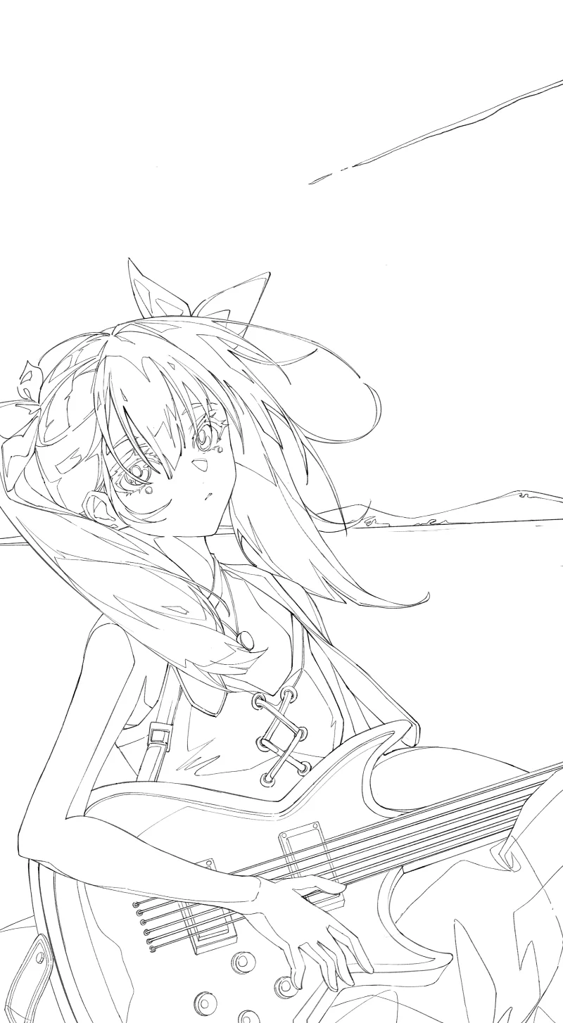 明日方舟,插画