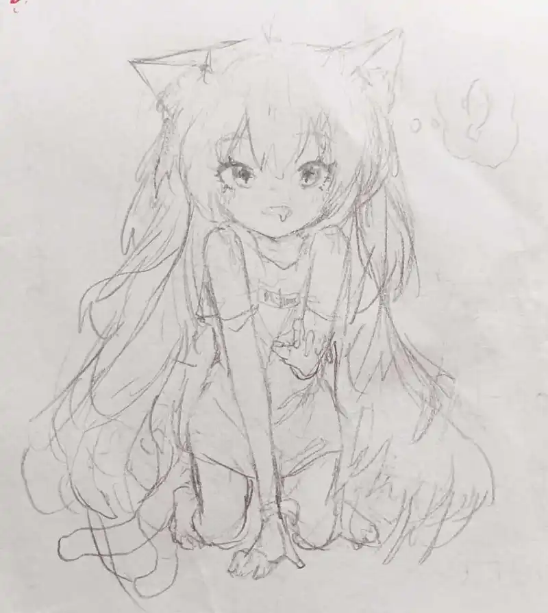 绘画创作,站娘,喵奈酱