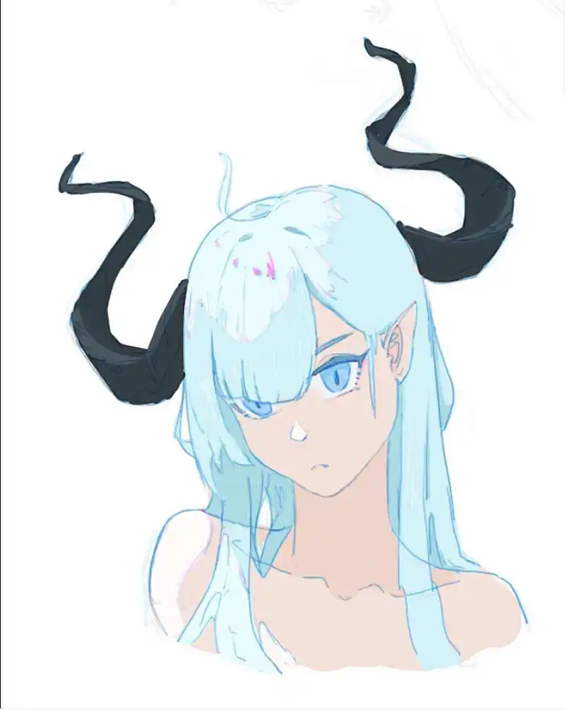 试试上色