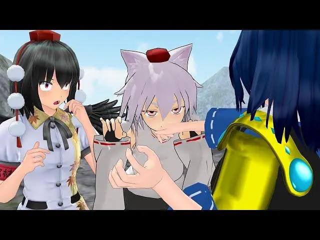 （东方MMD）椛椛到处乱咬人