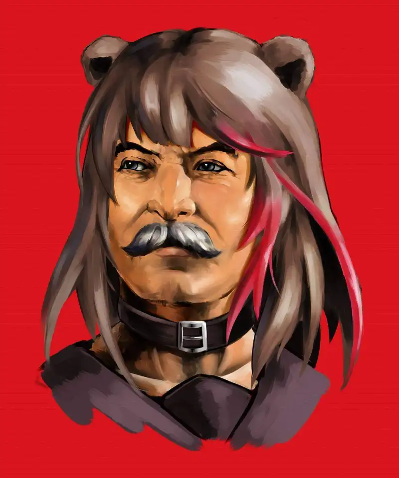 艹