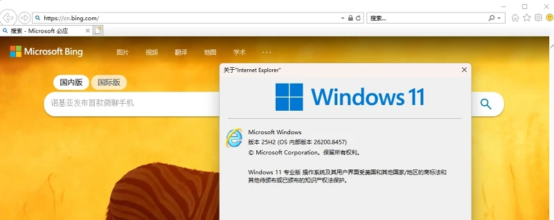 利用Office 2021在WIN11下打开IE的方法
